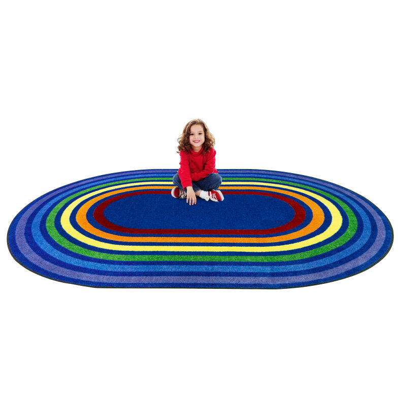 Rainbow Rings Rug
