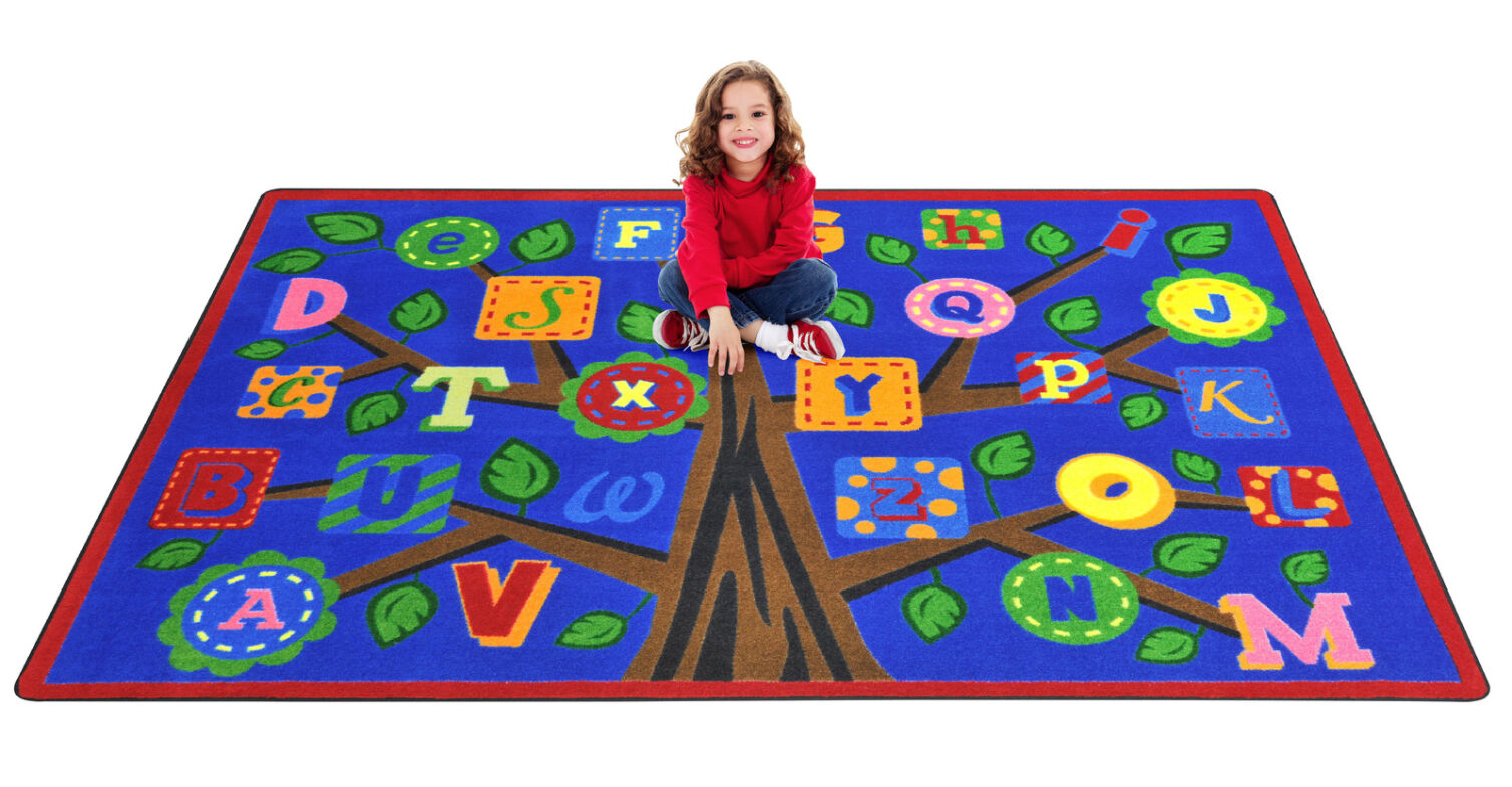 Alphabet Leaves Rug image 2