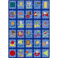 Alphabet Blues Rug