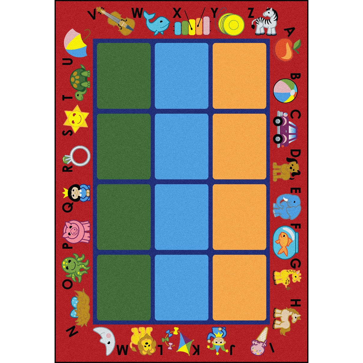 Alphabet Phonics Rug
