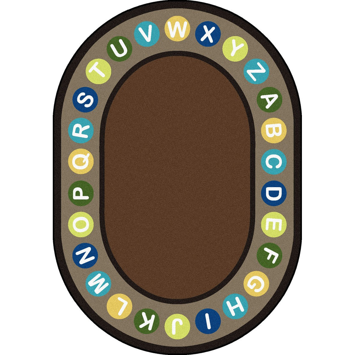 Alphabet Spots Rug
