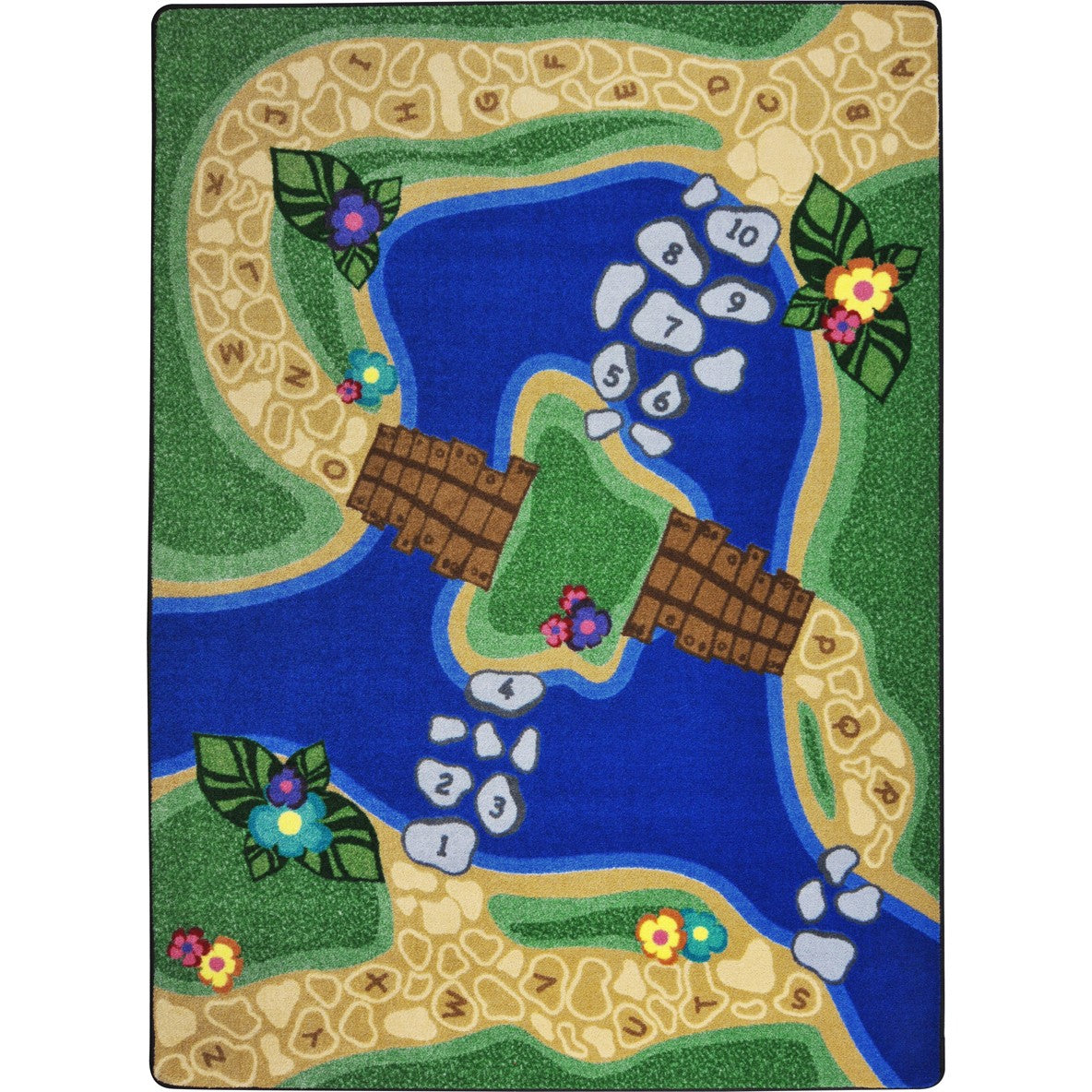 Alphabet Trail Rug