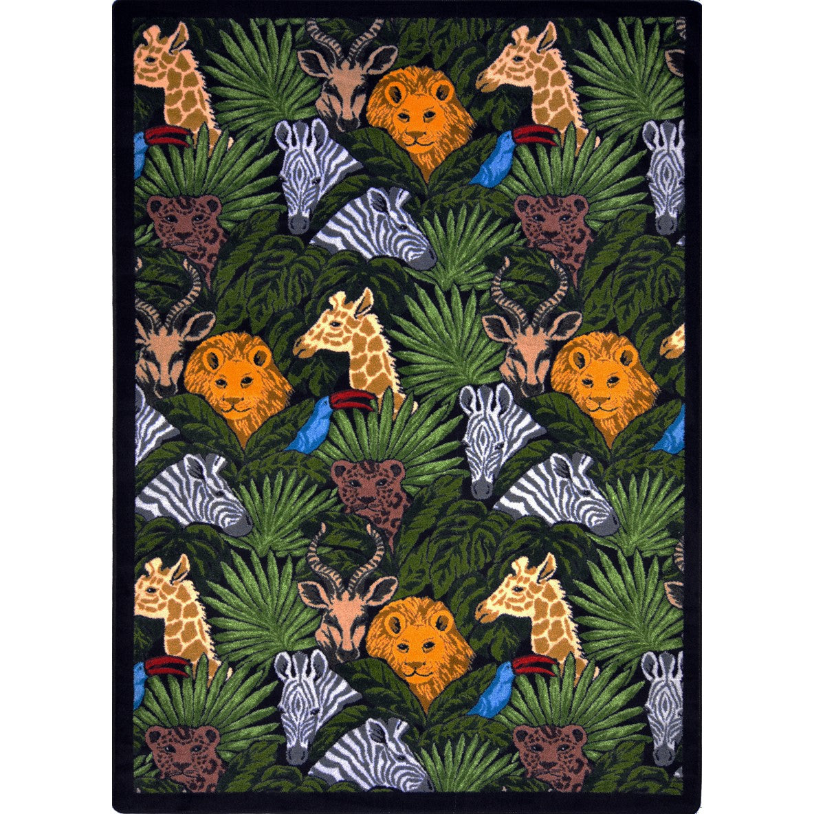 Animal Hide & Seek Rug