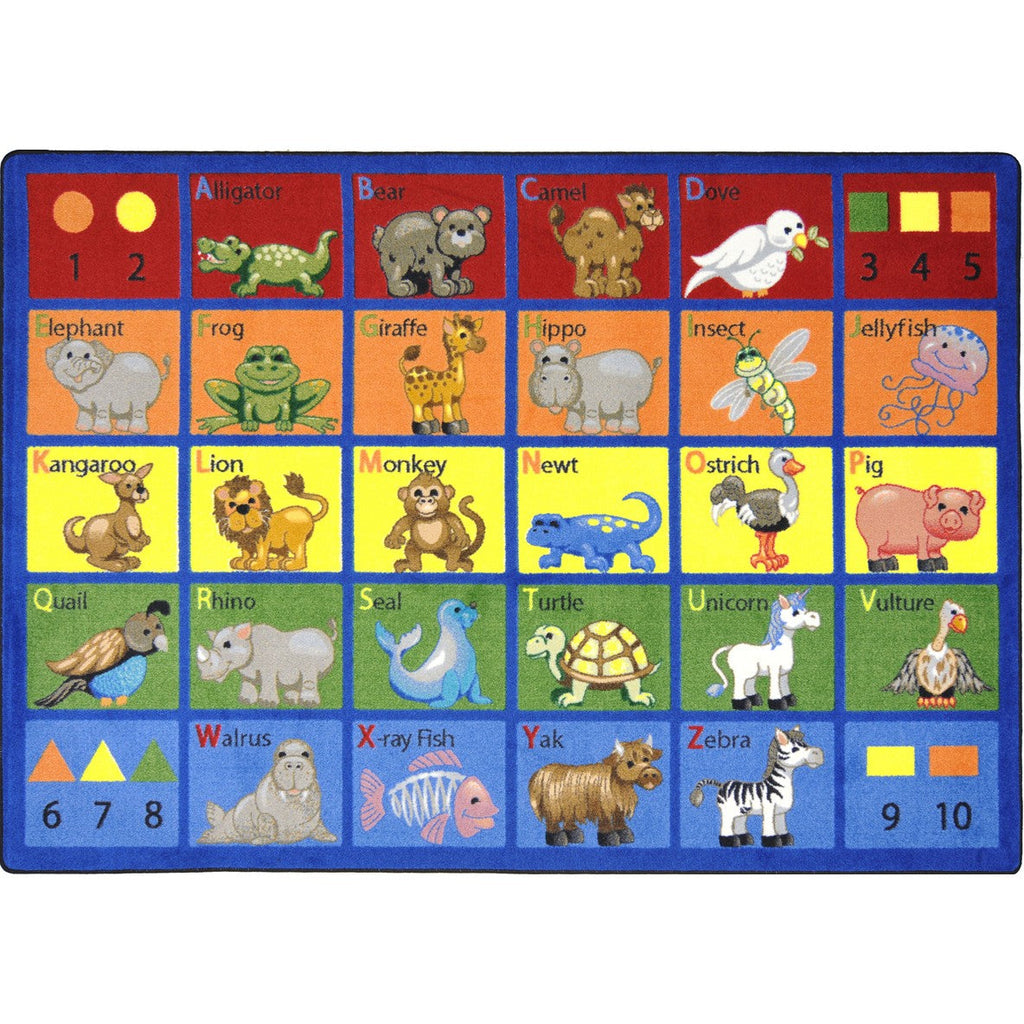 Animal Phonics Rug