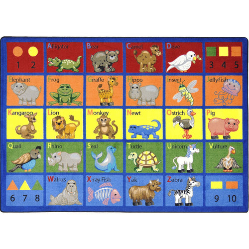 Animal Phonics Rug