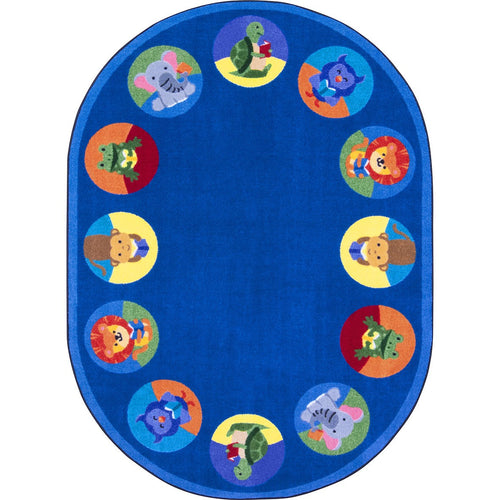Animal Readers Rug