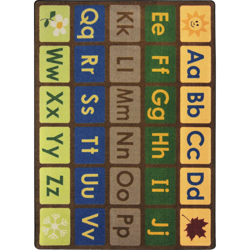 Any Day Alphabet Rug