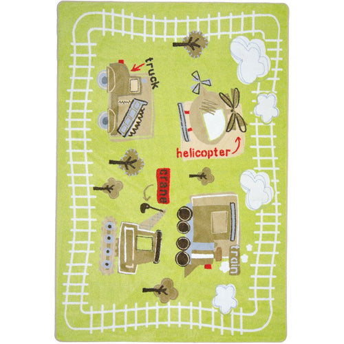 Big Machines Rug