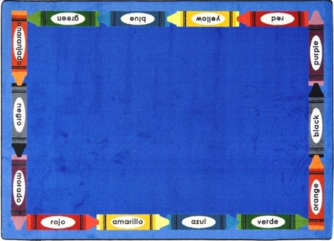 Bilingual Colors Rug