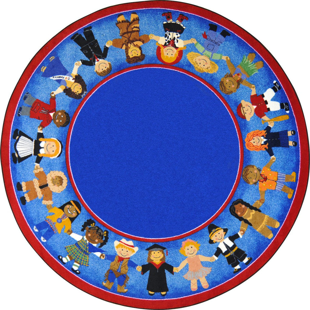 Children of Many Cultures Rug