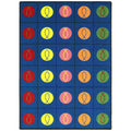 Circles & Symbols Rug