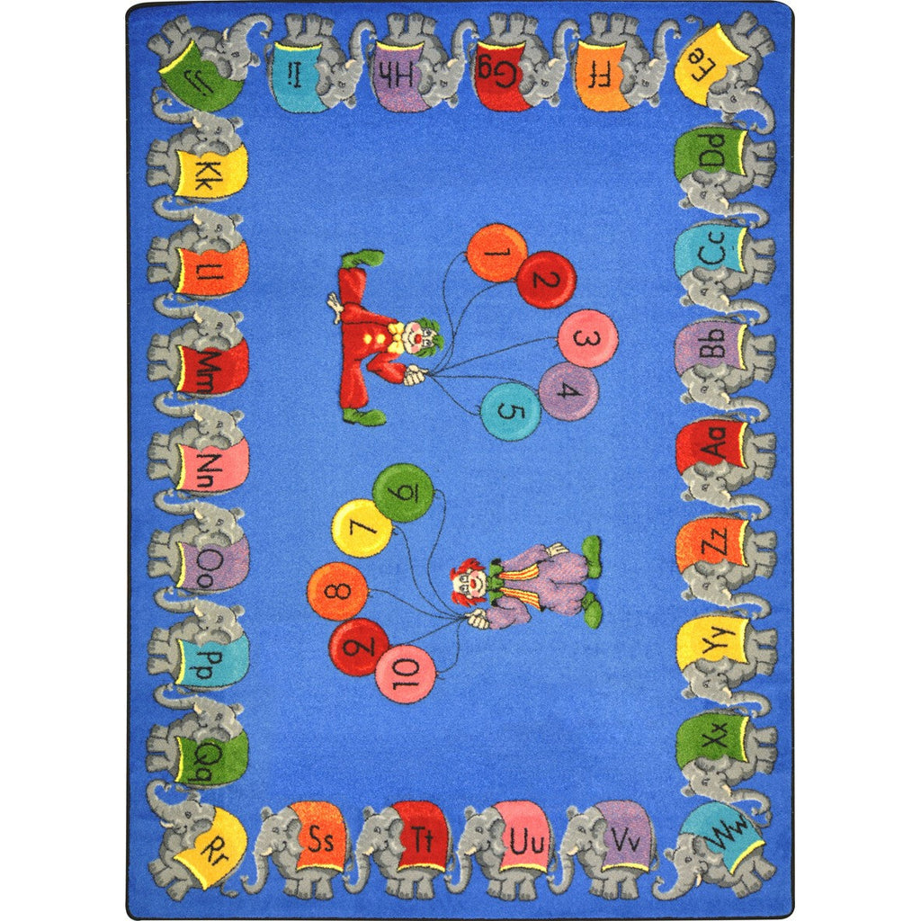 Circus Elephant Parade Rug