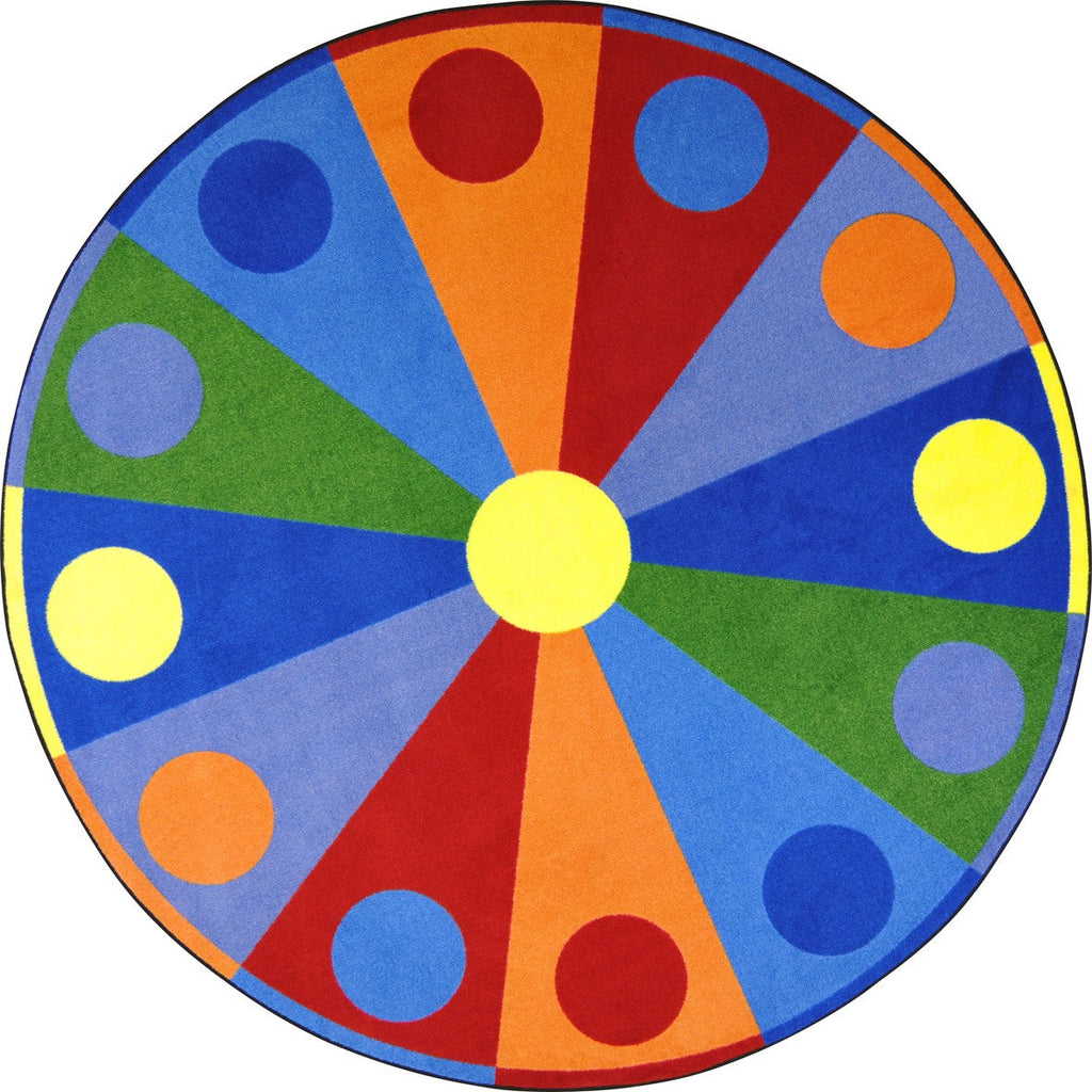 Color Wheel Rug