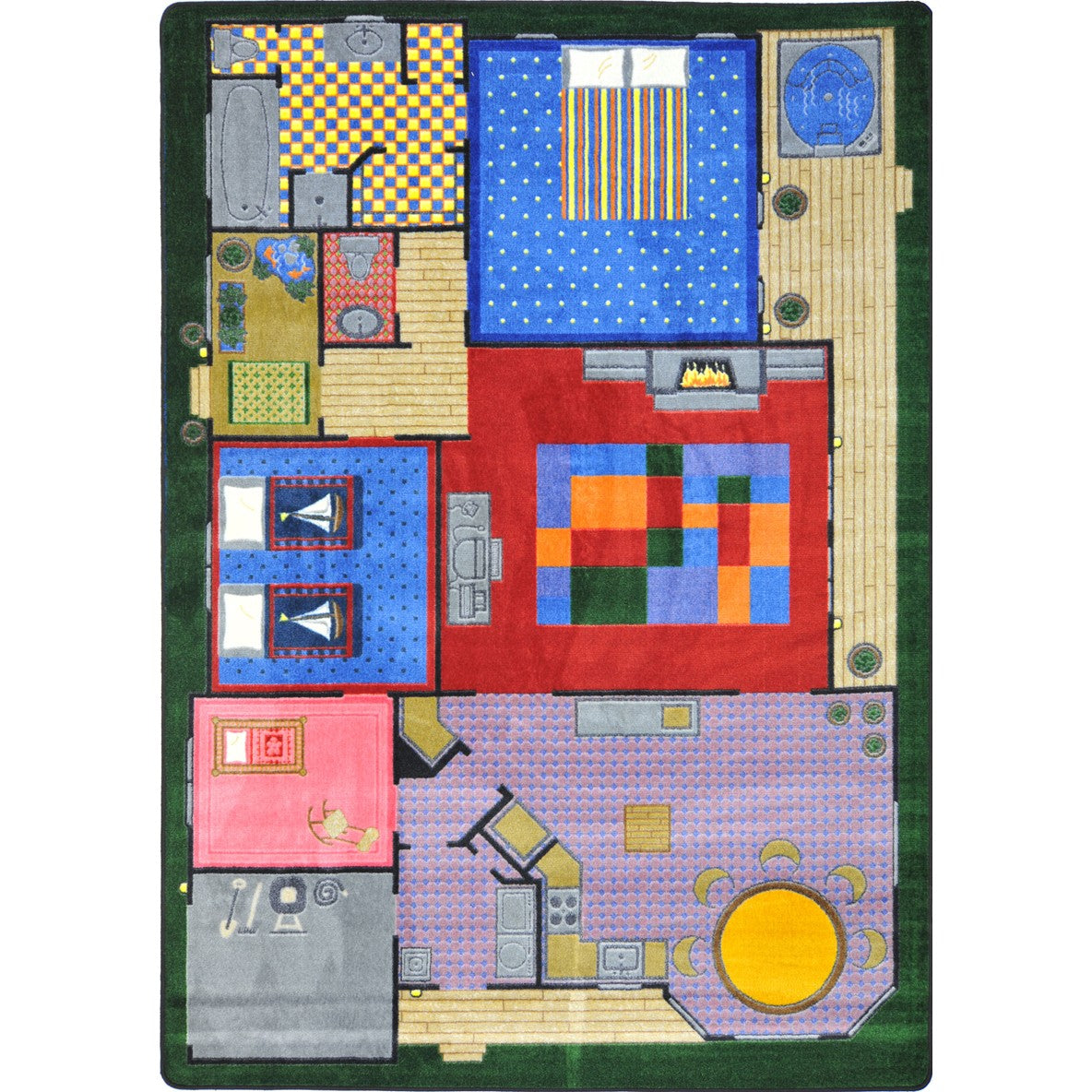 Creative Play House Rug