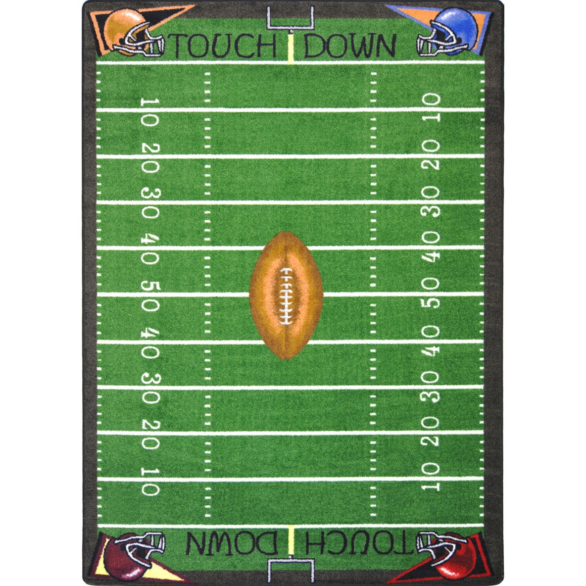 Football Fun Rug