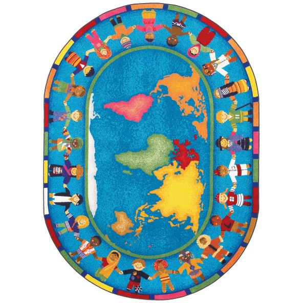 Hands Around the World Rug image 3