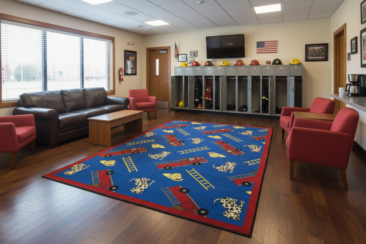 Hooks and Ladders Rug