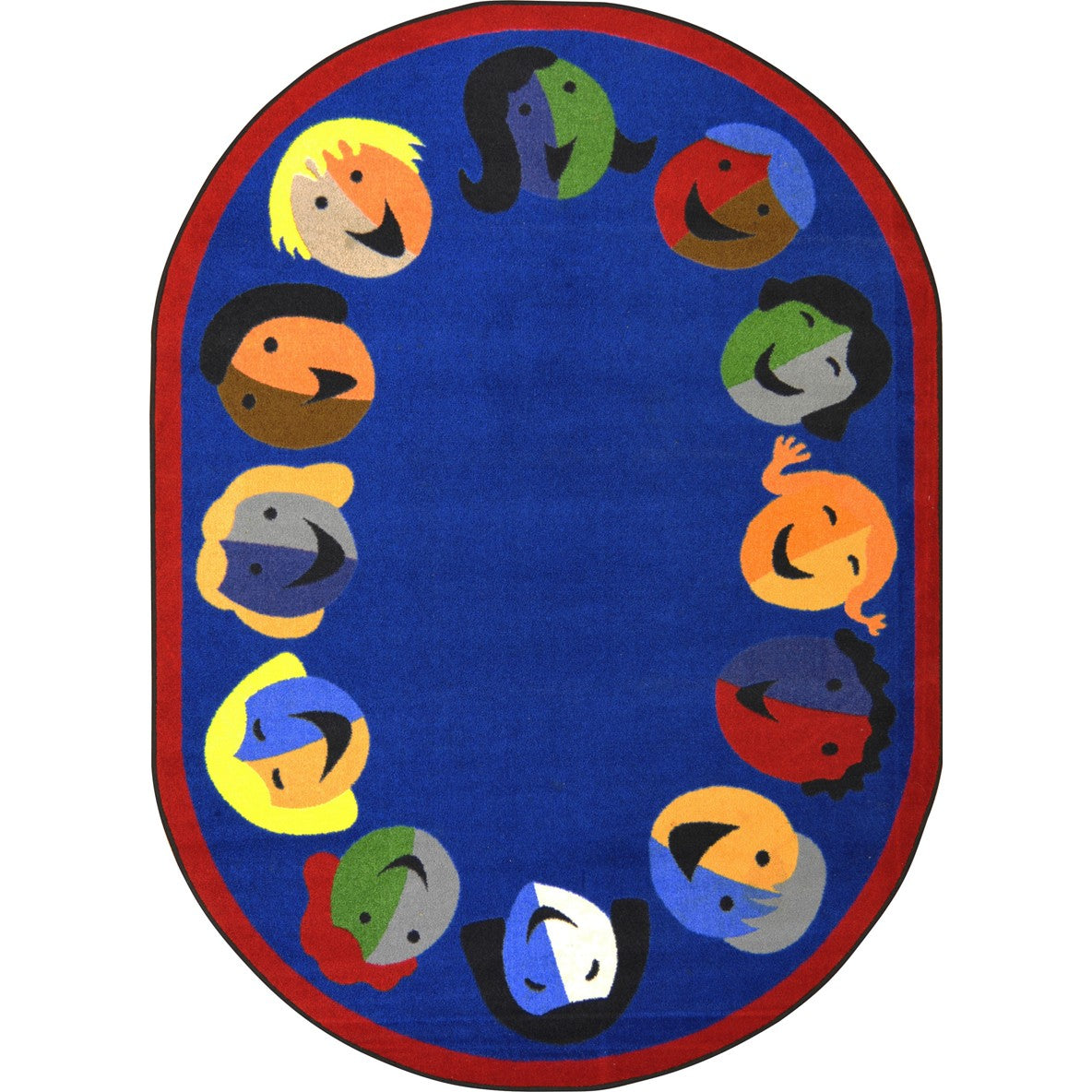 Joyful Faces Rug