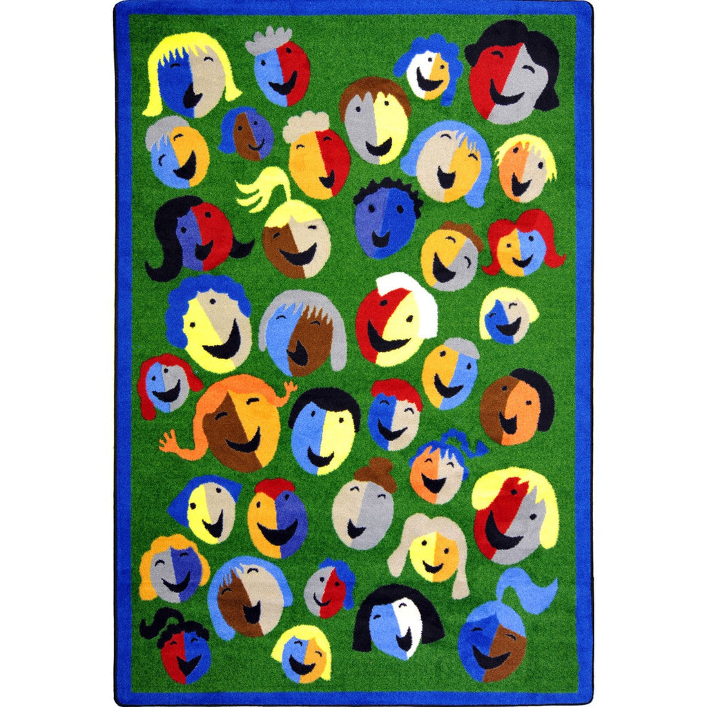 Joyful Faces Rug