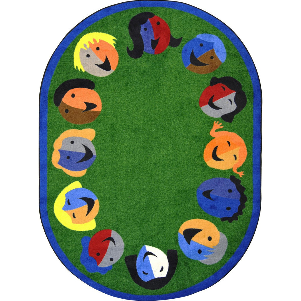 Joyful Faces Rug