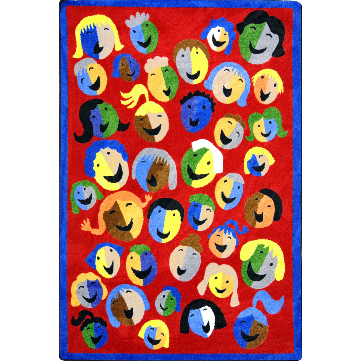 Joyful Faces Rug