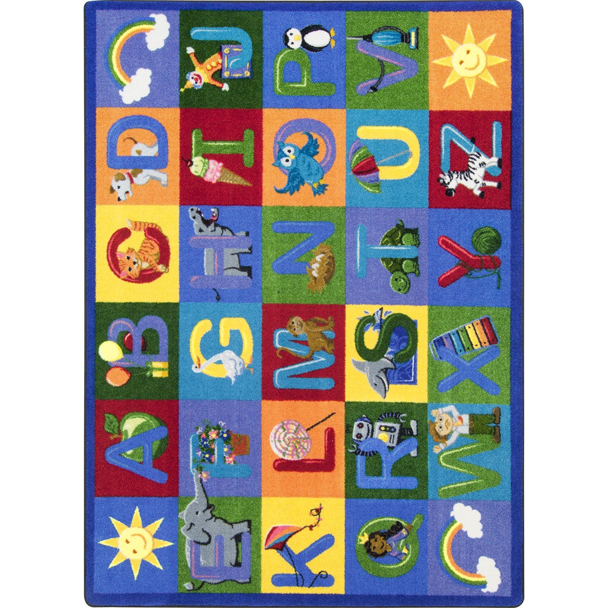 Learning Letter Sounds Rug
