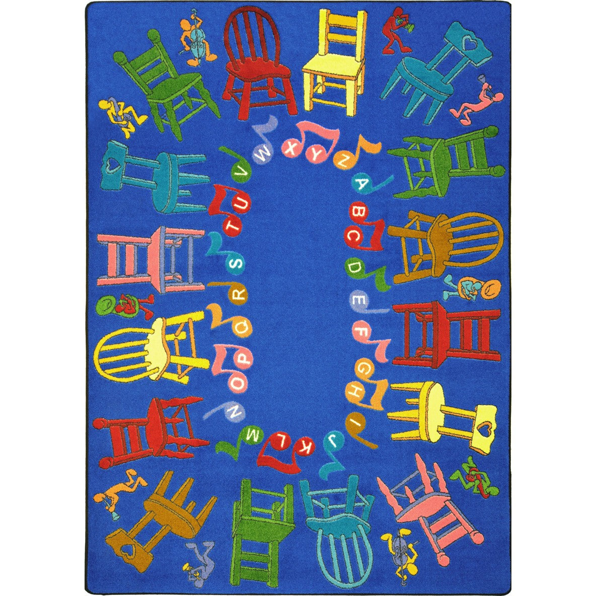 Musical Chairs Rug