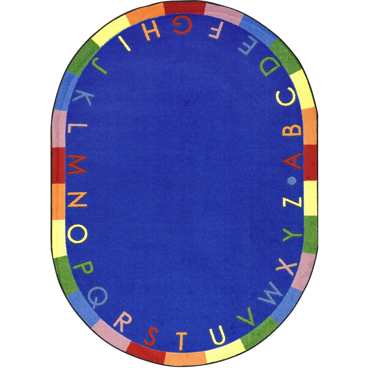 Rainbow Alphabet Rug