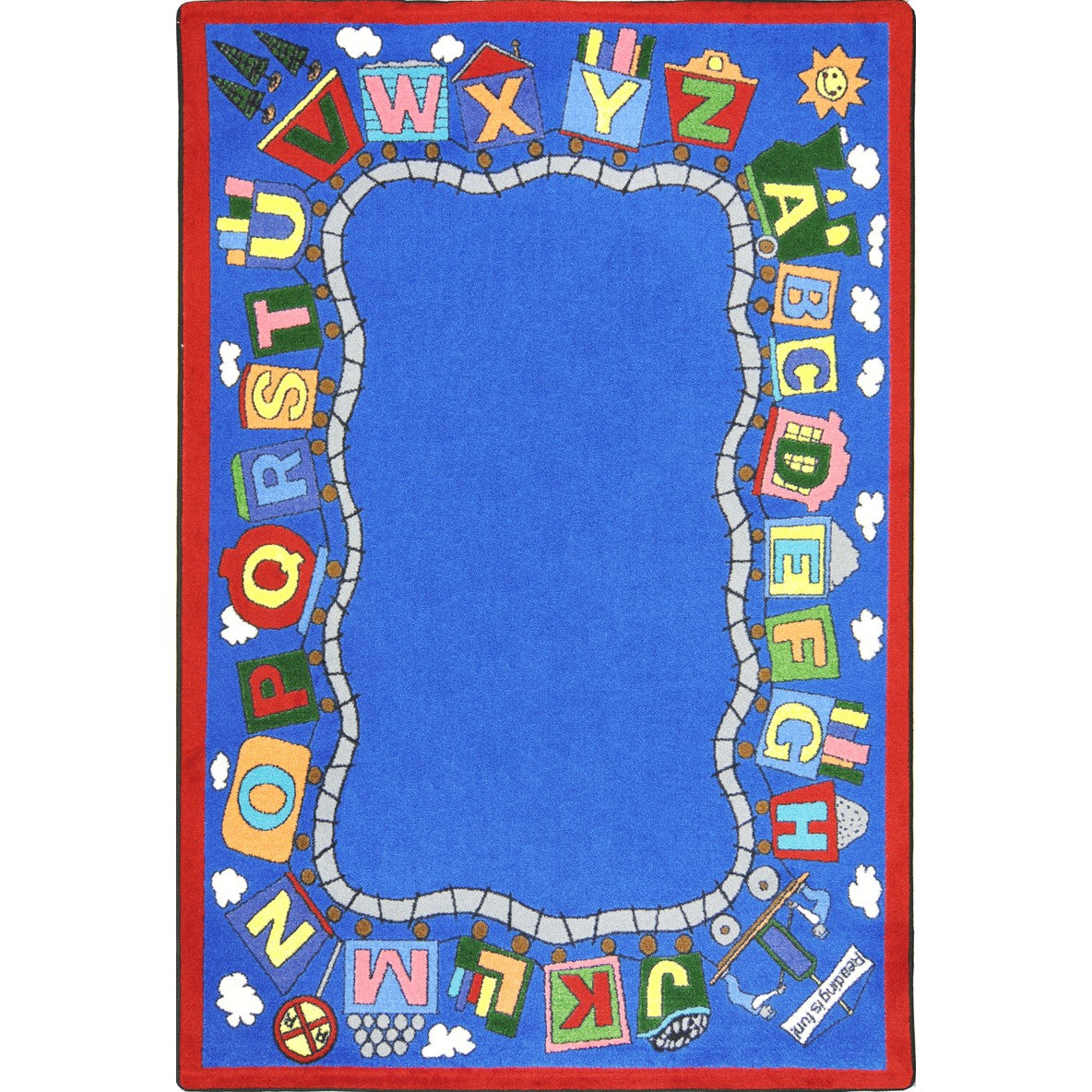 Reading Train Rug