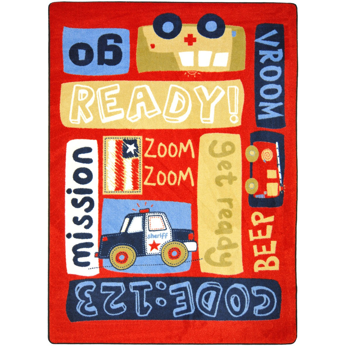 Ready, Set, Go! Rug