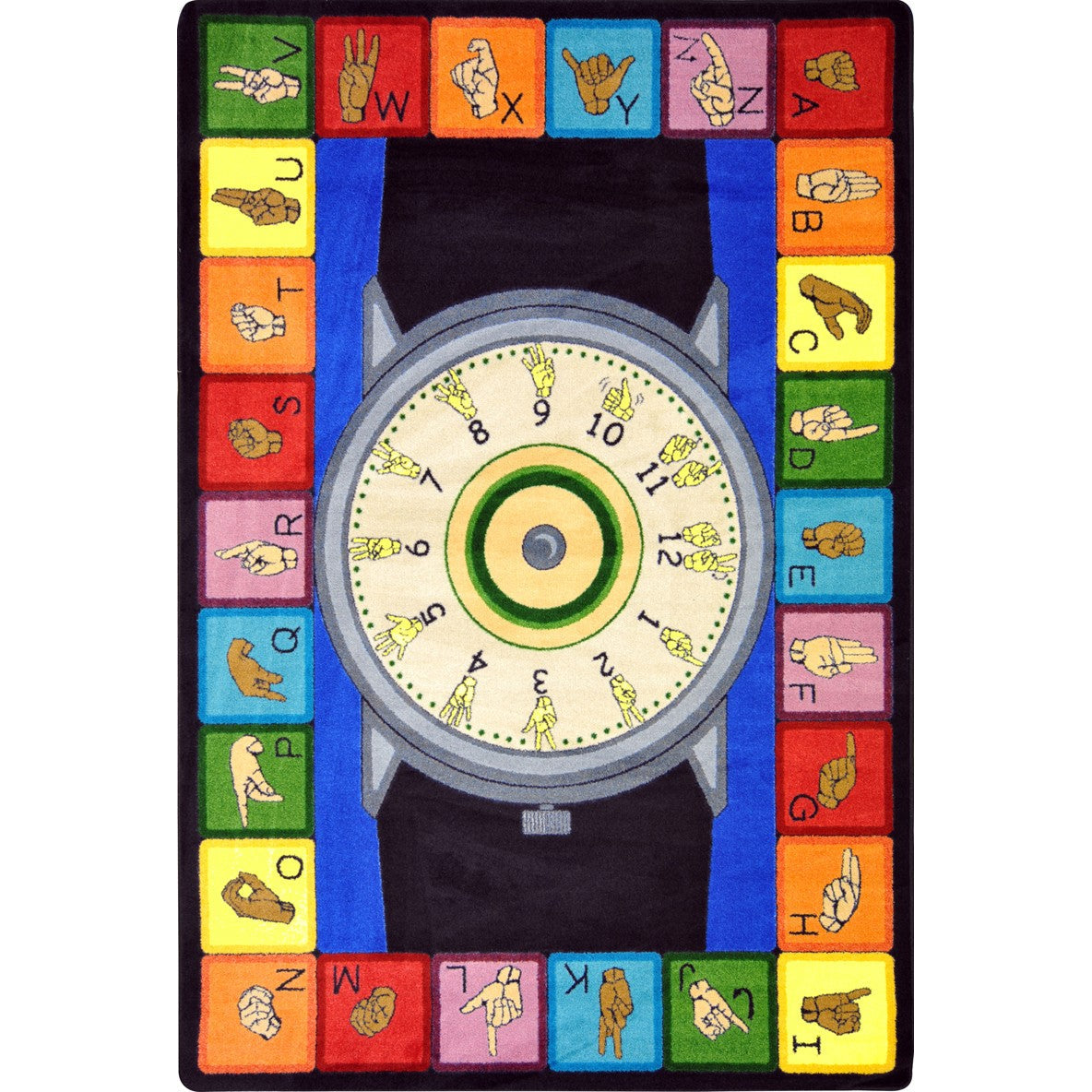 Signs of the Time Rug