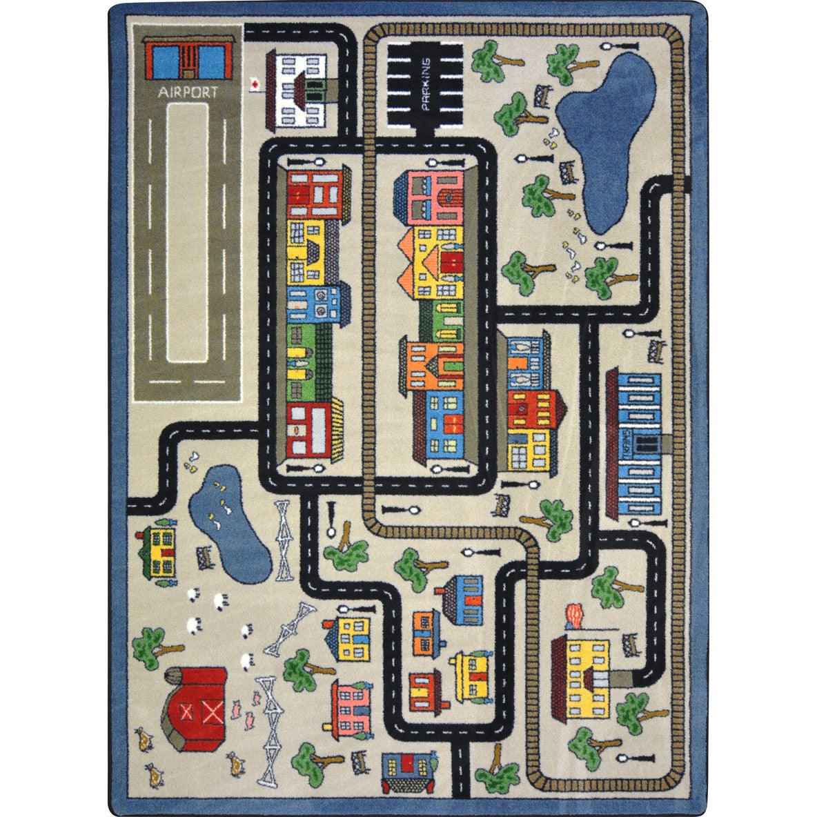 Tiny Town Rug