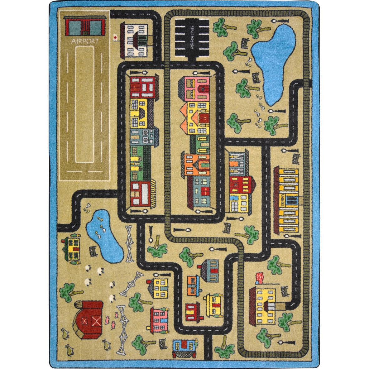 Tiny Town Rug