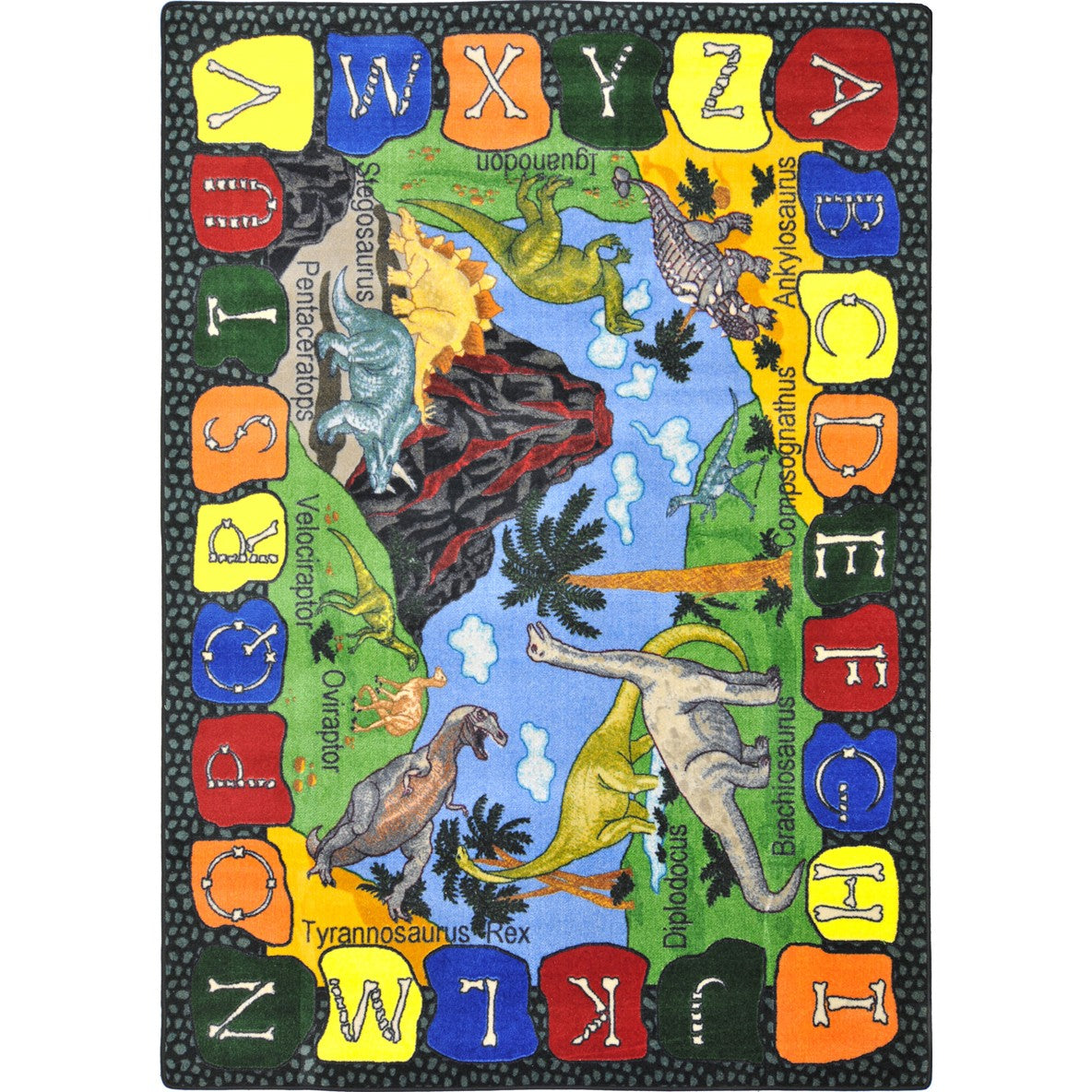 We Dig Dinosaurs Rug